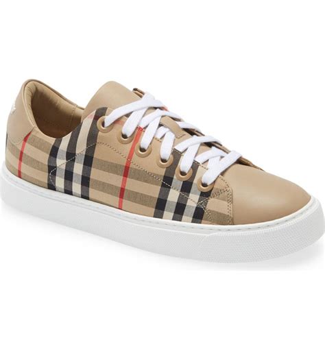 burberry albridge check low-top sneakers|Burberry Albridge Check Low.